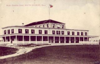 South Duxbury MA Myles Standish Hotel 1908