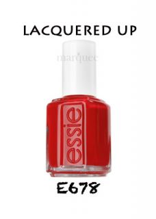 Essie Nail Polish E678 Lacquered Up New Red Hot Crimson Color