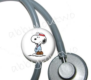  Stethoscope ID Tag Doctor Snoopy