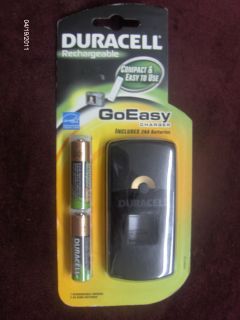  RECHARGEABLE GO EASY CHARGER CEF24NC~ WITH 2 RECHARGEABLE AA BATTERIES