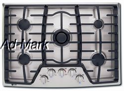 LG 30 Professional Downdraft Gas Cooktop with 5 Burners