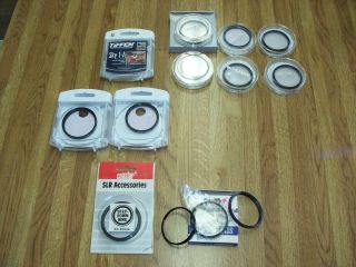 Lot of Lens Filters and Step Downs