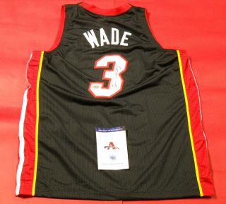 Dwyane Wade Autographed Miami Heat Jersey AAA