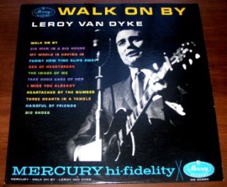 Leroy Van Dyke Walk On By 1962 Mercury MG 20682 Mono Country