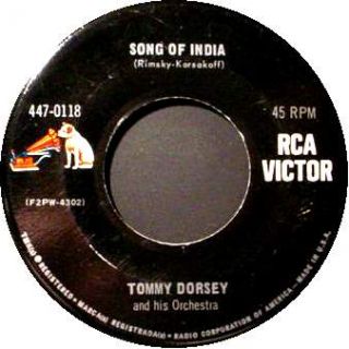 Tommy Dorsey and his Orchestra   Song of India / Marie. Comes with