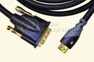 Monster Cable 400 HDMI to DVI Cable 2M 6 5ft New HDTV
