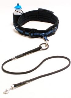 Runners or Walkers Hands Free Dog Leash Waist Belt System Medium Waist