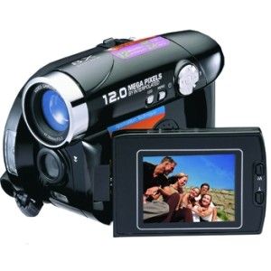 Black Mitsuba DV9002 12MP 8x Digital Zoom Camera/ Camcorder Video
