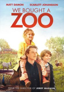 We BOUGHT A Zoo DVD 2012 Repackaged Brand New