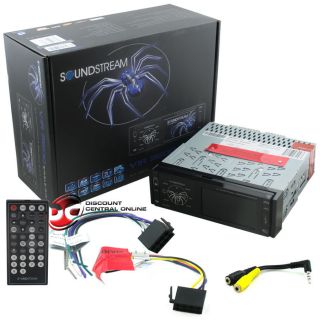 Soundstream Vir 3600 DVD CD MP3 Receiver w 3 6 TFT LCD Monitor Front