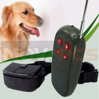 Electric Shock Vibra Remote Dog Training Collar Trainer