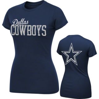 Dallas Cowboys Women's Navy Marquee T Shirt