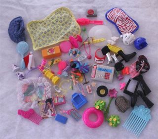 Barbie Mixed Lot Kelly Ken Shoes Table Some Vintage Dream House Decor
