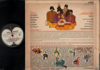 The Beatles Yellow Submarine Capitol USA 12 LP ELP730