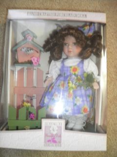 Collectible Memories Porcelain Doll Marcie New in Box