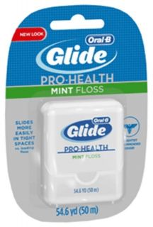 Oral B Glide Dental Floss, Mint   50 Mtr 54.6 YD