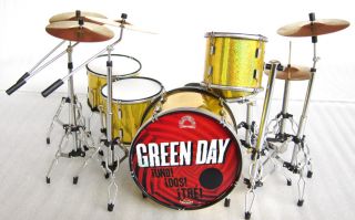 Miniature Drums Cool Tre Green Day Uno Dos Tre Awesome