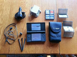 Nintendo DSi LOT 4 Games~ Ear Phones ~Dsi Case~ Game Cases~ Chargers