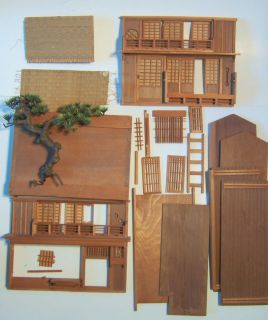 Old Wood Japanese Doll House