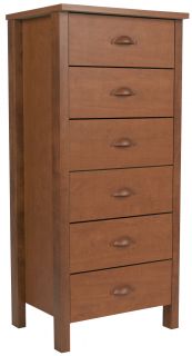Drawer Cherry Dresser Chest Lowboy Stain Resistant Made in USA