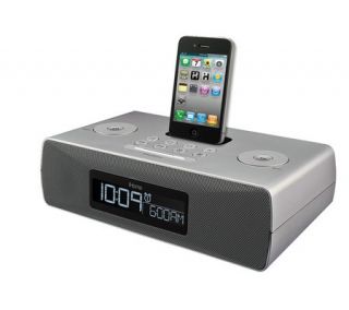 iHome IP87SZ Dual Alarm Clock Radio for iPhone iPod with Am FM Presets