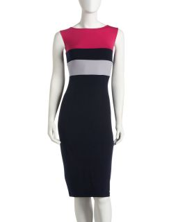  Donna Morgan Colorblock Sleeveless Dress