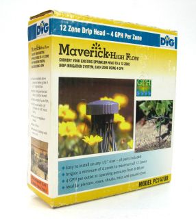 Maverick Sprinkler Head to Drip System Irrigation Converter Cap 12