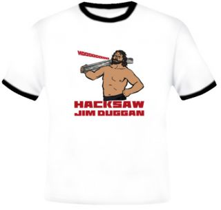 Hacksaw Jim Duggan Retro Wrestling T Shirt