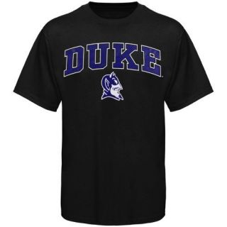 Duke Blue Devils Arched University T Shirt Black
