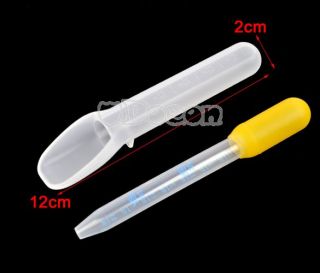 Dose Medicine Dropper and Spoon Mouth Baby Liquid Yellow Color Hot