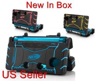 nerf triple armor case for dsi ds lite or 3ds pink pictured left rear