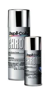 Dupli Color CS101 Paint, Instant Chrome, Enamel, Gloss, Chrome, 11 oz