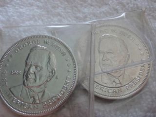 Lot of 7 Double Eagle Presidential Commemorative Coins Washington