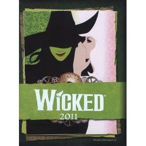 Wicked The Musical 2011 Engagement Calendar Diary New