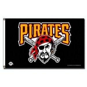 Pittsburgh Pirates Banner Poleflag Flag 3 x 5 Metal Holes