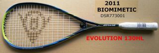 Dunlop Biomimetic Evolution 130 Squash Racket Racquet