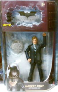  Movie Masters Harvey Dent with Scarred Coin New Batman Eckart