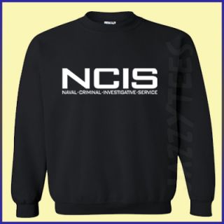 NCIS Naval Criminal Navy TV Drama Fan Black Sweatshirt