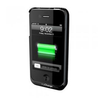 iPhone 4 Mycharge Extended Battery Case Powermat Black