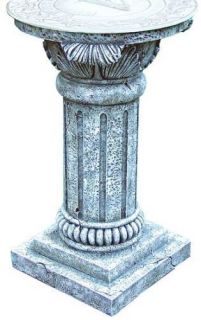 Echo Valley 9181 Florentine Resin Pedestal Column for Gazing Globe or
