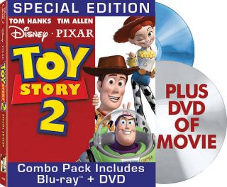 Toy Story 2 Blu Ray DVD 2010 2 Disc Set Special Edition