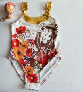Girl Hannah Montana Swimwear Bikini Swimsuit Costume Beach Bather Gift