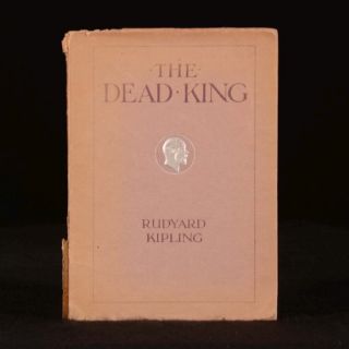  King by Rudyard Kipling Edward VII Eulogy Poem w Heath Robinson