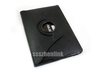  PU Leather Cover Case for Asus Eee Pad Transformer TF101 Black