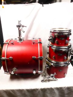  PDP Series Birch Drum Set Kit F Toms and Bass Drum Tom Mounts