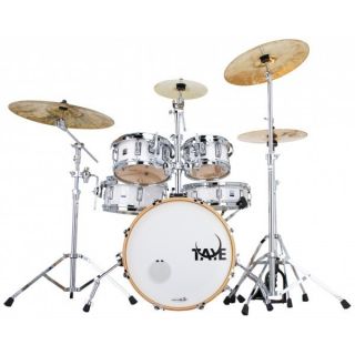 Taye Drums Gokit GK518F 5 Piece Drum Set Shell Pack White Pearl