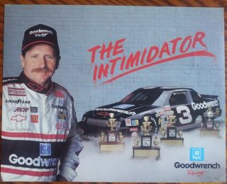 Dale Earnhardt SR 2 Hero Cards One Autographed by Richard Childress 93