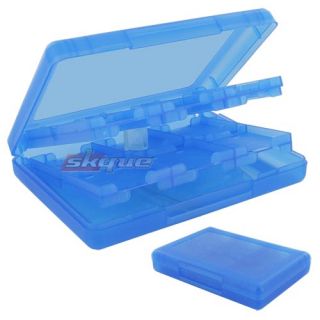 Cartridge Game Card Holder Case Storage Blue for Nintendo Dsi DS 3Ds