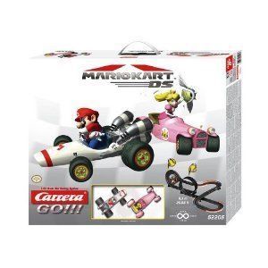 Carrera Mario Kart DS 2 Slot Car Race Track Set Kids Drive Fun Toy