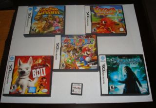 Nintendo DSi XL Color w Choice of 6 Games Bronze Handheld Game System
